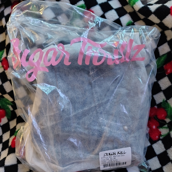 Dolls Kill Denim Butterfly Bag - Picture 7 of 8